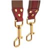 Image 6 : Louis Vuitton Brown Red Leather Aviator Strap