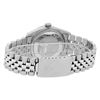 Image 5 : Rolex Mens Stainless Steel Black Diamond Lugs & Sapphire Datejust Wristwatch