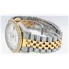 Image 8 : Rolex Mens Stainless Steel and Yellow Gold MOP VVS Diamond 36mm Datejust