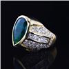 Image 2 : 5.52 ctw Emerald and 2.25 ctw Diamond 18K Yellow Gold Ring GIA CERTIFIED