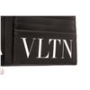 Image 6 : Valentino Black Leather Zip Card Wallet