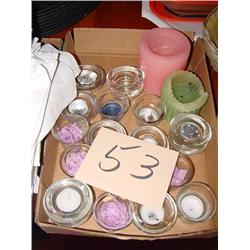 BOX OF CANDLES