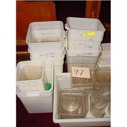 PLASTIC SERVING TRAYS