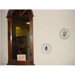 (1) MIRROR AND (2) PLATES