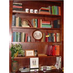 CONTENTS OF SHELVING BOOKS AND PRINTS
