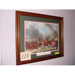 THE HERTFORD SHIRE HUNT 1839 PRINT
