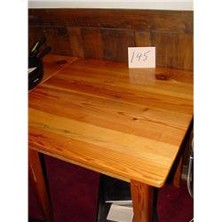 (11) 2-SEAT TAPERED LEG PINE TABLES