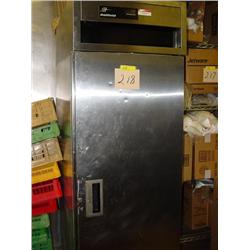 DELFIELD STAINLESS STEEL REFRIGERATOR, SINGLE DOOR