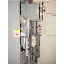 LOCKERS AND FIRST AID KIT