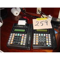 (2) HYPERCOM MOD. T7P CREDIT CARD MACHINE