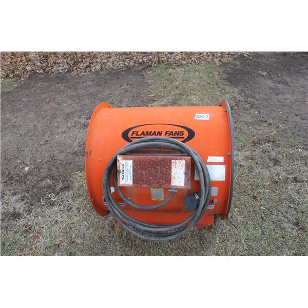 5HP Flaman Aeration Fan