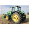 Image 4 : 2002 JD 7810 FWA Tractor CAHR,SN# RW7810AO70 ,Showing 6590hrs, 20 Speed Quad Range, Shuttle Shift, 3