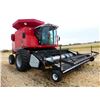 Image 1 : 1998 MF 8780 Combine. 13' Rake UP Pickup, Redekop Chopper, Hopper Topper, Reverser, AC/HTR, 1893 Eng