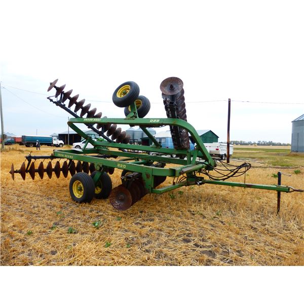 JD 220 Disc, 19' Single Wing