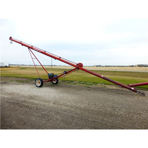 Sakundiak HD7"x 41' Grain Auger, 18HP Electric Start Kohler