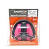 Image 1 : Champion Electronic Ear Muffs, 25 dB Noise Rating, Pink, New