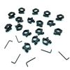 Image 1 : Assorted 1" Rings for Weaver Bases