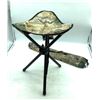 Image 1 : Ameristep Tripod Stool, Rated for Up to 200 Lbs, Weighs 2.5 Lbs, Camo, New
