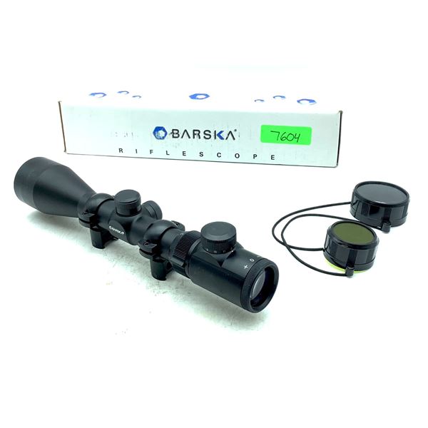 Barska Euro-30 Pro 3 - 12 X 50 mm Illuminated Riflescope with 4A Dot Reticle, New