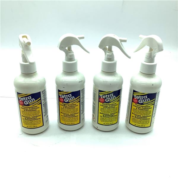 Tetra Gun Triple Action Cleaner, Lubricant and Protectant 8 Oz X 4