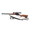 Image 2 : Rossi Rio Grande Big Loop Lever Action Rifle 45/70 20" Barrel With Simmons 3-9X32 Scope Wood Stock