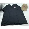 Image 1 : SFRC T-Shirt, Men's Size Large and Tan Hat, OSFM, New