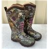 Image 1 : Muck Pursuit Stealth Hunting Boot, Women's Size 5 in Realtree Xtra/ Pink