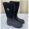 Image 1 : Muck Chore Workboots Hi, Men's Size 7, Women's Size 8, Black