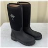 Image 1 : Muck Chore Workboots Hi, Men's Size 7, Women's Size 8, Black