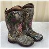 Image 1 : Muck Pursuit Stealth Hunting Boot, Women's Size 7 in Realtree Xtra/ Pink