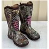 Image 1 : Muck Pursuit Stealth Hunting Boot, Women's Size 7 in Realtree Xtra/ Pink