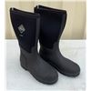 Image 1 : Muck Chore Workboots Hi, Men's Size 13, Black