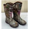 Image 1 : Muck Pursuit Stealth Boots, Women's Size 10 in Realtree Xtra/ Pink