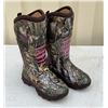 Image 1 : Muck Pursuit Stealth Hunting Boot, Women's Size 7 in Realtree Xtra/ Pink