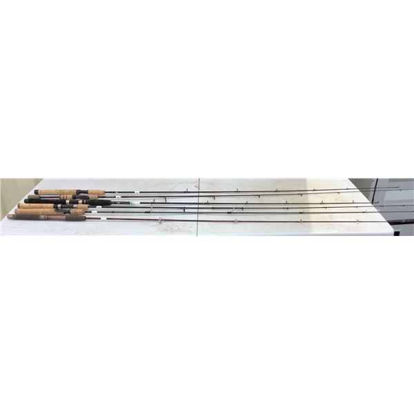 Assorted Fishing Rods X 6