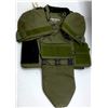 Image 1 : Pacific Safety Products Carrier Med Reg Green With PSP Level IIIA Soft Plate Shoulder And Groin