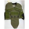 Image 1 : Pacific Safety Products Carrier Large Reg Green With PSP Level IIIA Soft Plate Shoulder And Groin