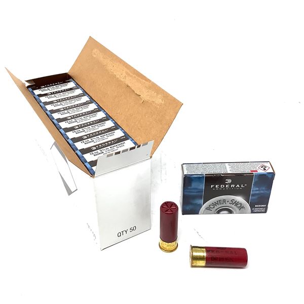 Federal 12 Ga 2 3 4 00 Buck Ammunition 50 Rounds federal-12-ga-2-3-4-00-buck-ammunition-50-rounds