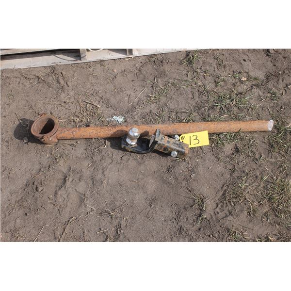 2" Ball & hitch and water pump spout