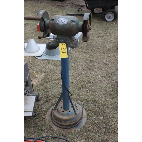 Jet elec. Grinder on stand (working)