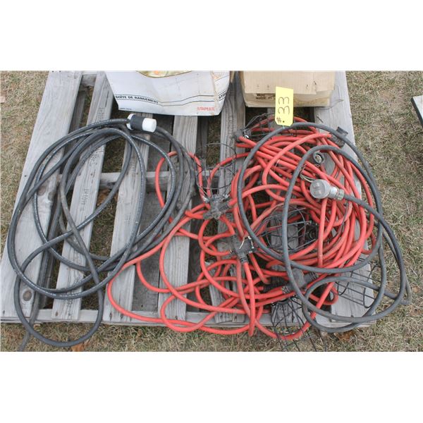 String of drop lights and elec. Cord