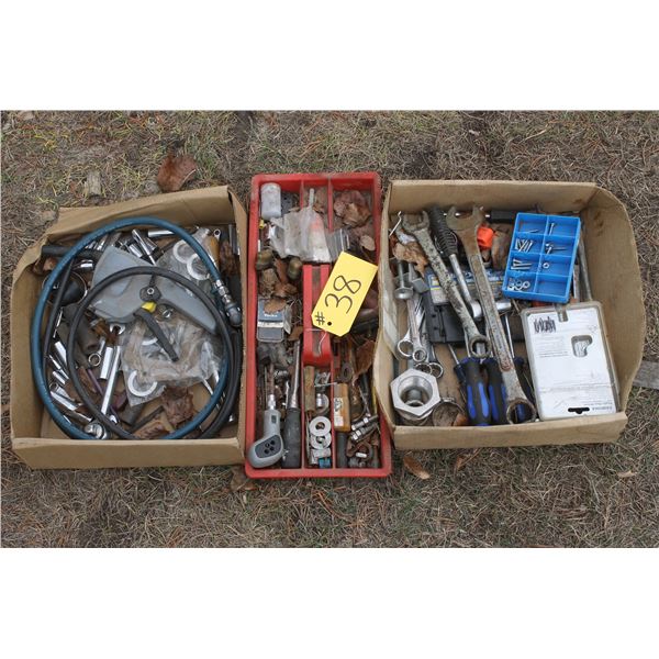 Boxes of asst. Tools