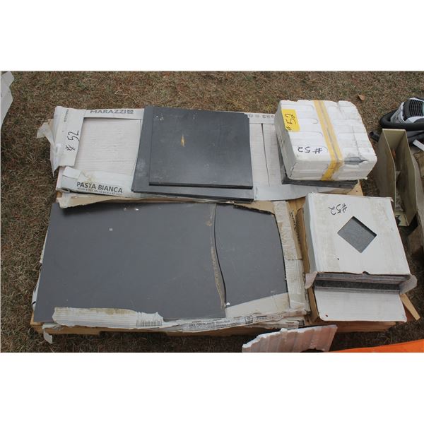 Pallet of asst. Tile