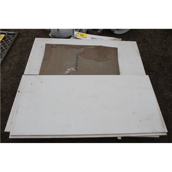 Tiles, 23 1/4" x 47"