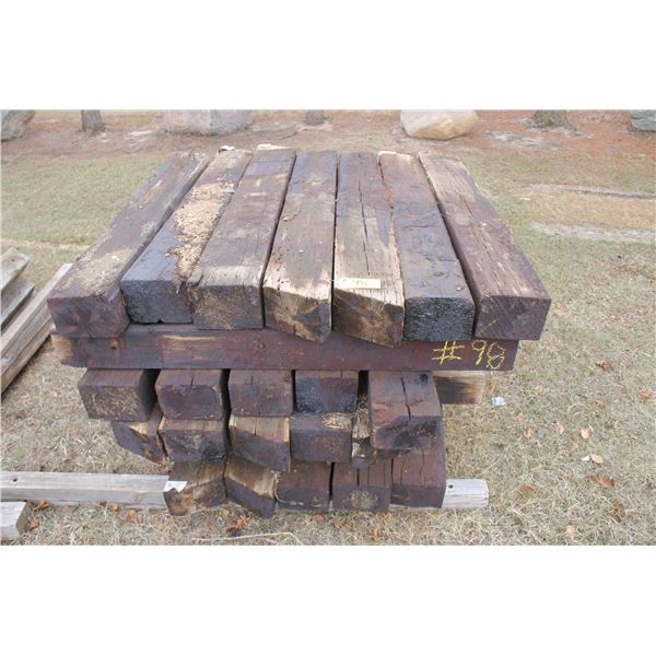 30 pcs- Dunnage, 5' long, 6" x 8"