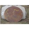 Image 1 : Circular steel plate, 40"