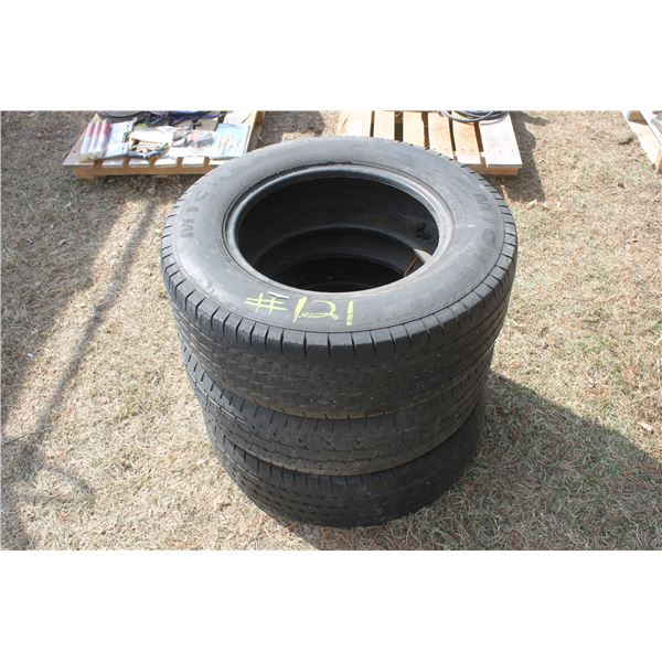 3- 245/70 R17 tires