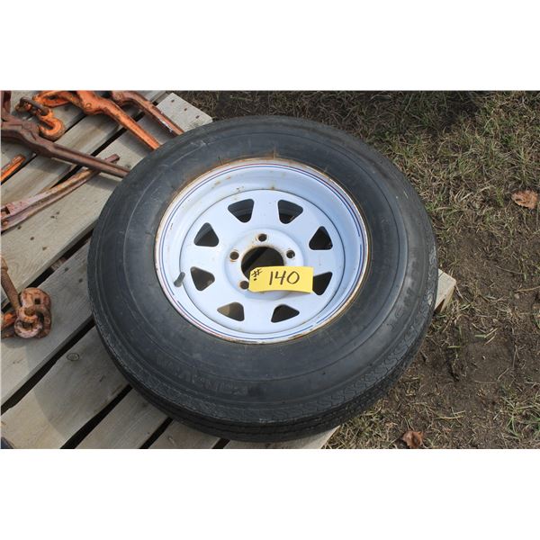 1- F 78-14 tire and rim
