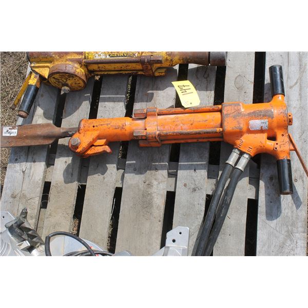 Orange hyd. Jack hammer