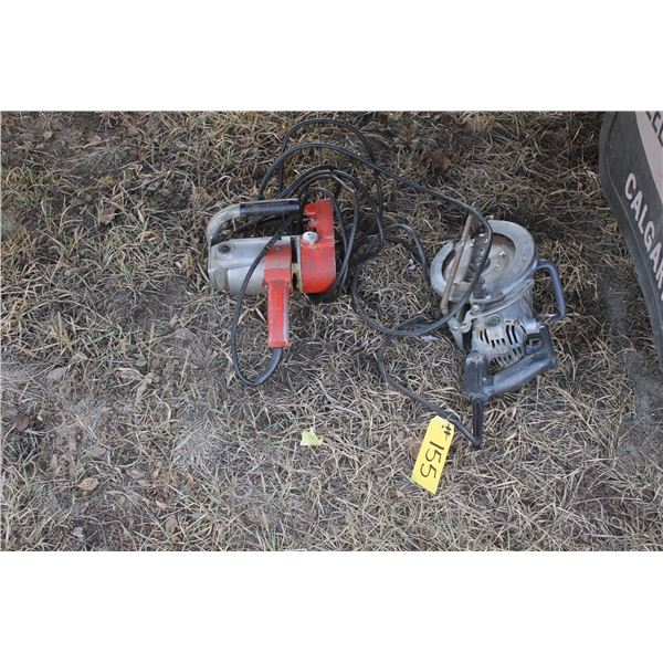 Skilsaw circular saw (works) and Milwaukee power saw (works)